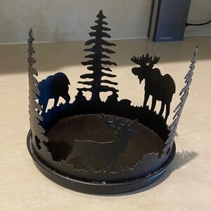 PartyLite Exclusive Label on Black Surface